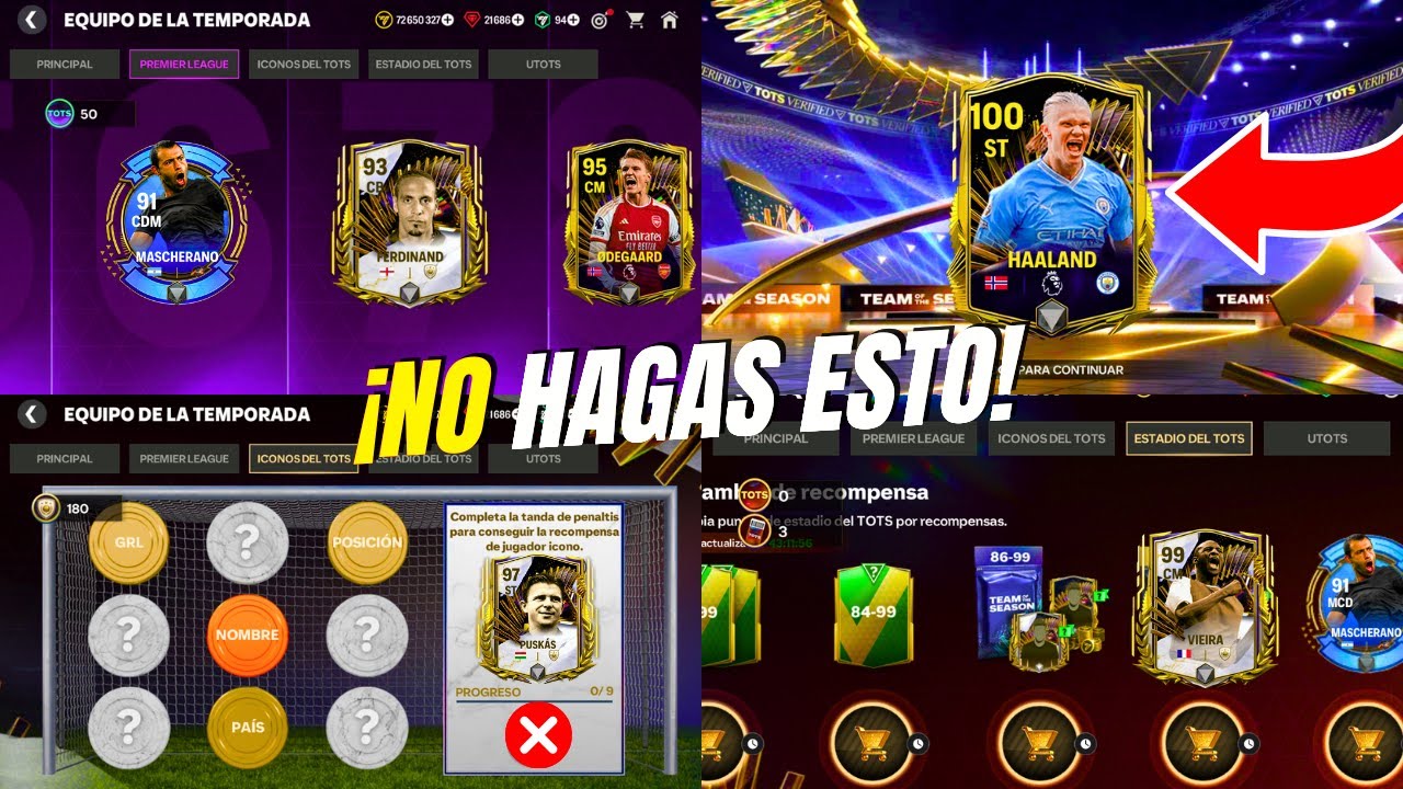 guia de eventos de temporada en fifa mobile